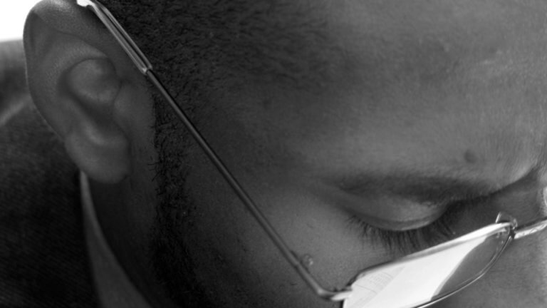 Image of a man wearing glasses