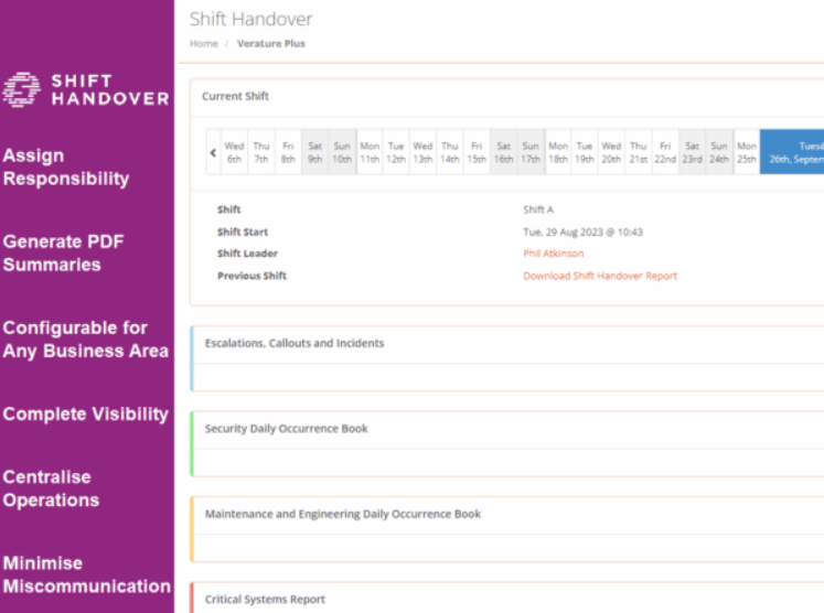 Introducing Shift Handover: Seamless Shift Transitions and Successful Operations