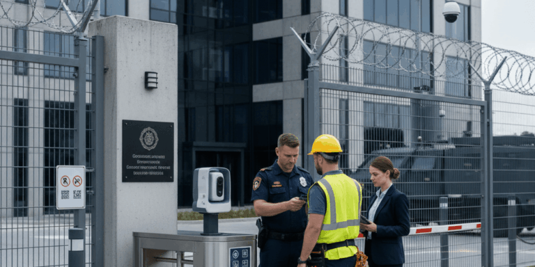 High-Security Access Control Managing Subcontractors and Visitors in Restricted Government Environments