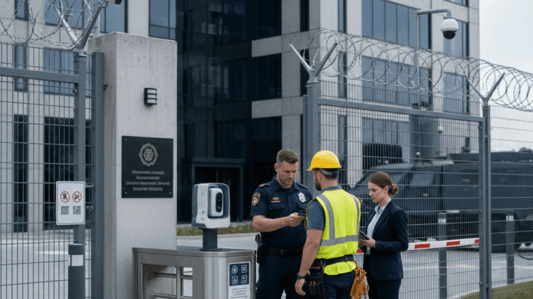 High-Security Access Control Managing Subcontractors and Visitors in Restricted Government Environments