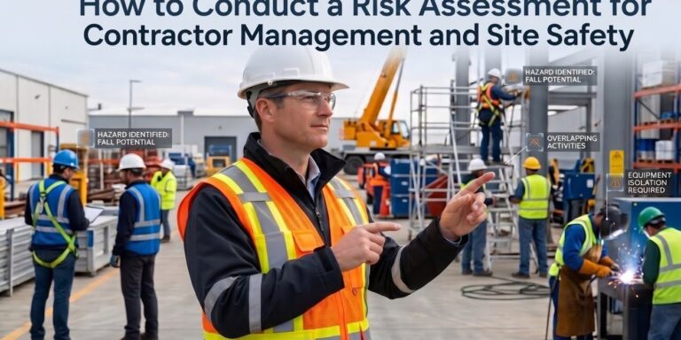 Learn how to conduct a contractor risk assessment to improve site safety, compliance, hazard control, and permit-to-work management.