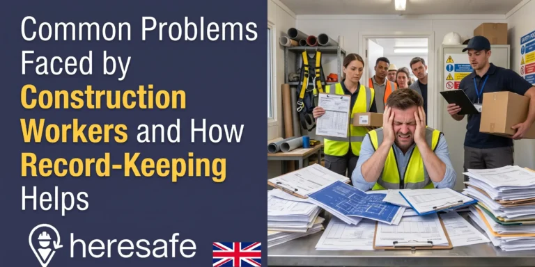 Discover common problems faced by construction workers and how better record-keeping improves safety, contractor compliance and project efficiency.
