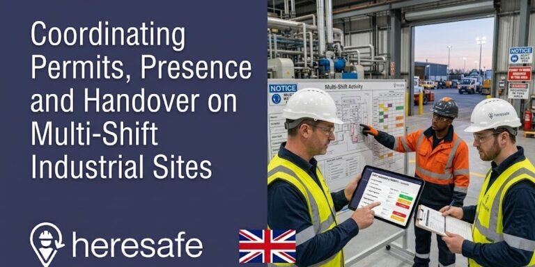 Learn how to coordinate permits, contractor presence and shift handovers on industrial sites to improve safety, maintain control and reduce operational risks.